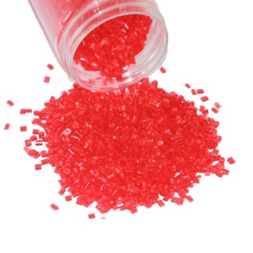 Red PMMA Plastic Particles | Waterproof PMMA | Red PMMA Plastic Particles