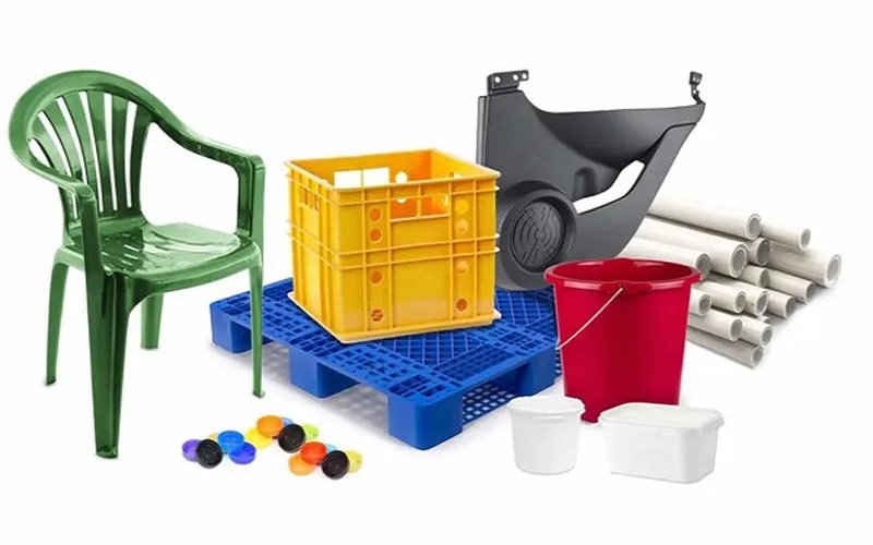 PP plastic pellet injection molded parts