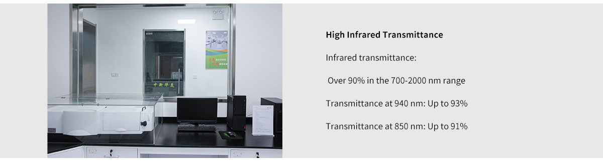 Infrared transparent ABS