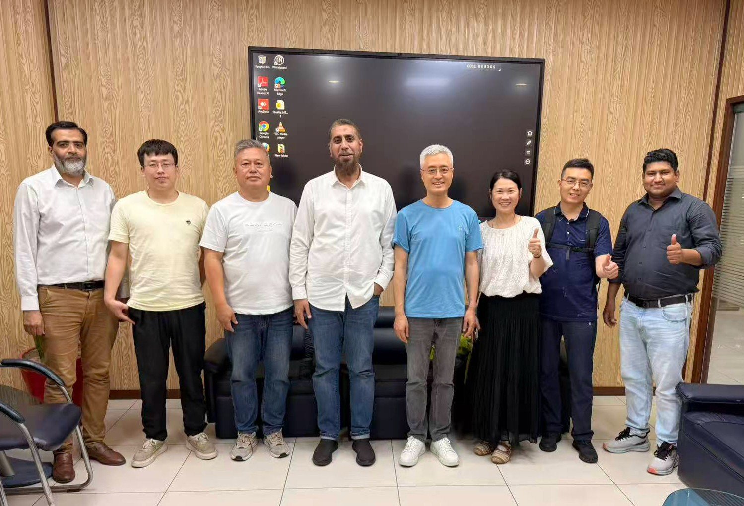 Qingdao Zhongxin Huamei Visits Haier Industrial Park in Pakistan